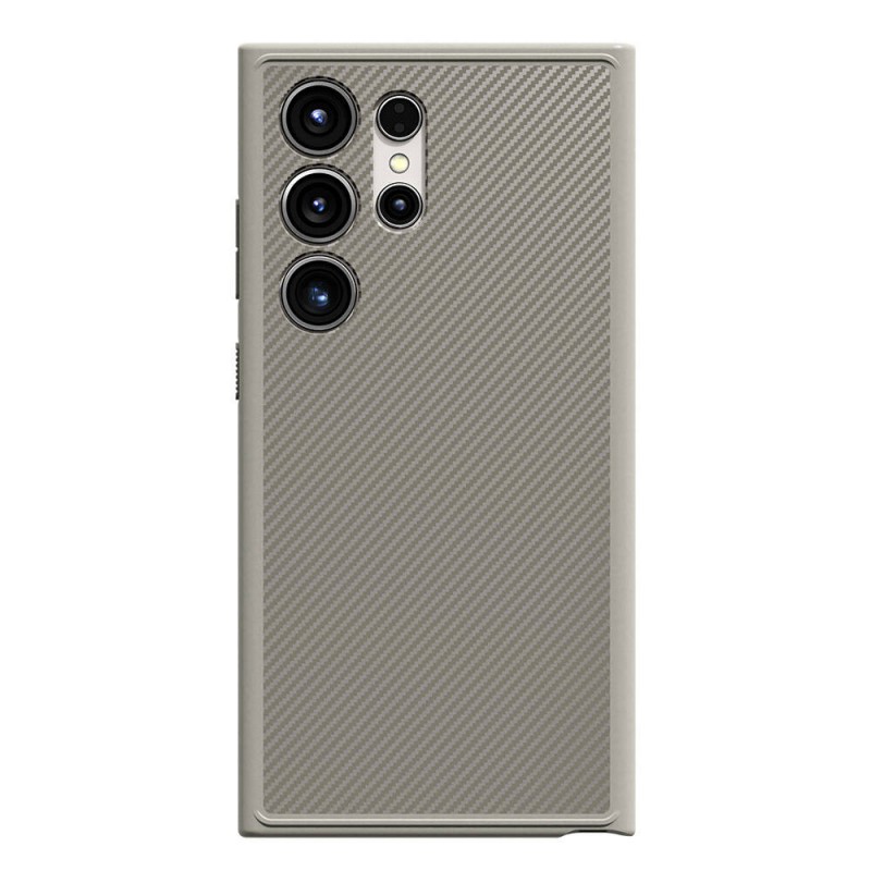 Bal-z Galaxy S24 Ultra Kılıf M-safe Şarj Özellikli Karbon Fiber Görünümlü  T-Karbon Kapak