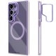 Galaxy S24 Ultra Kılıf Magsafe Şarj Özellikli Sararma Önleyici Youngkit Crystal Grid Kapak Galaxy S24 Ultra Kılıf Magsafe Şarj Özellikli Sararma Önleyici Youngkit Crystal Grid Kapak