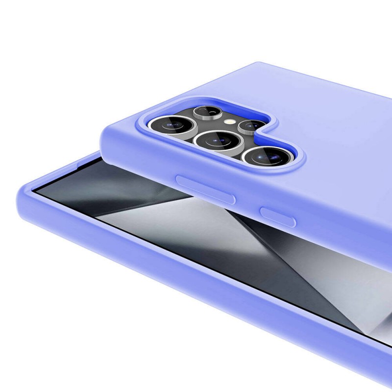 Bal-z Galaxy S24 Ultra Kılıf M-safe Şarj Özellikli Sıvı Teknolojili Silinebilir Sert  Kivi Kapak