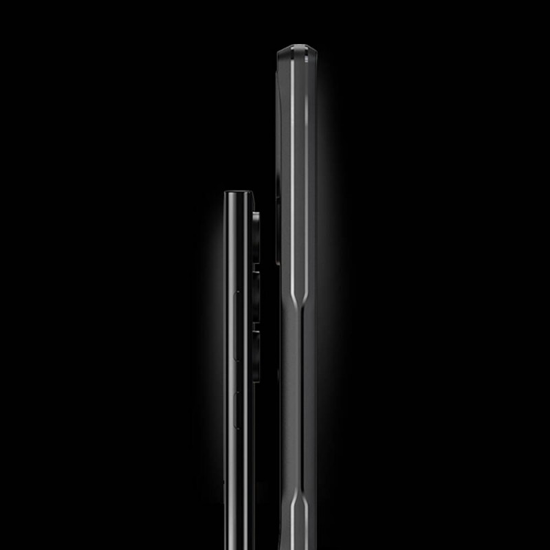 Bal-z Galaxy S24 Ultra Kılıf Şeffaf Sert PC Arka Yüzey Tasarımlı  Edo Kapak