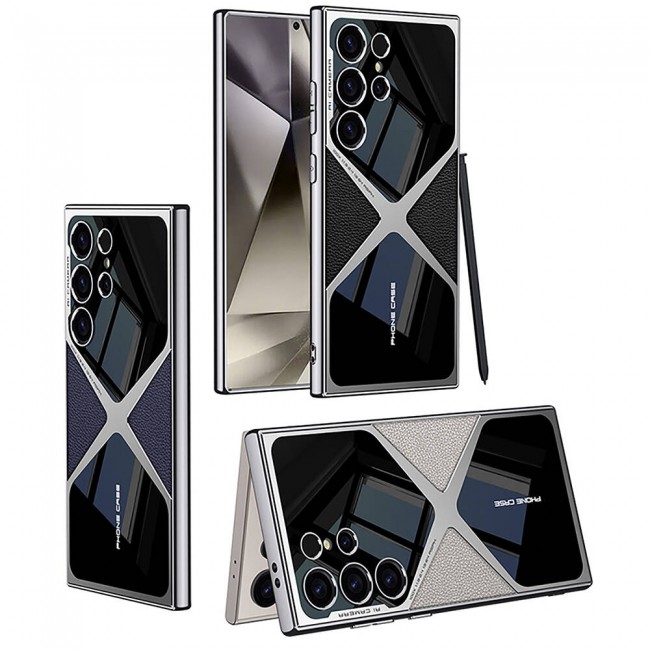 Galaxy S24 Ultra Kılıf Ultra İnce Kamera Korumalı PC + Deri Arka Yüzey Zore X-Pro Kapak Galaxy S24 Ultra Kılıf Ultra İnce Kamera Korumalı PC + Deri Arka Yüzey Zore X-Pro Kapak