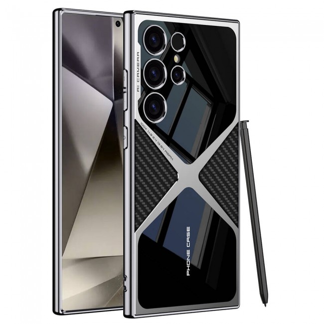 Galaxy S24 Ultra Kılıf Ultra İnce Kamera Korumalı PC + Deri Arka Yüzey Zore X-Pro Kapak Galaxy S24 Ultra Kılıf Ultra İnce Kamera Korumalı PC + Deri Arka Yüzey Zore X-Pro Kapak