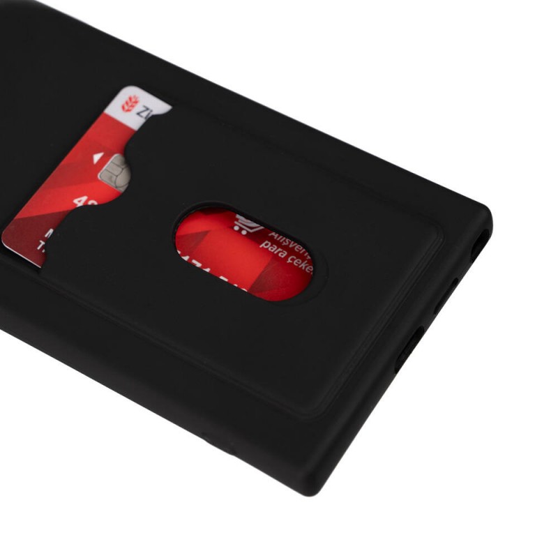 Bal-z Galaxy S24 Ultra Kılıf  Dora Kartlıklı Silikon Kapak