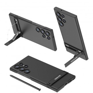 Galaxy S24 Ultra Kılıf Zore Kamera Korumalı Dikey Standlı Ays Kapak Galaxy S24 Ultra Kılıf Zore Kamera Korumalı Dikey Standlı Ays Kapak