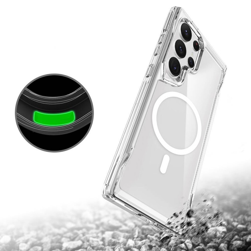 Bal-z Galaxy S24 Ultra Kılıf  M-safe Şarj Özellikli T-Max M-safe Kapak