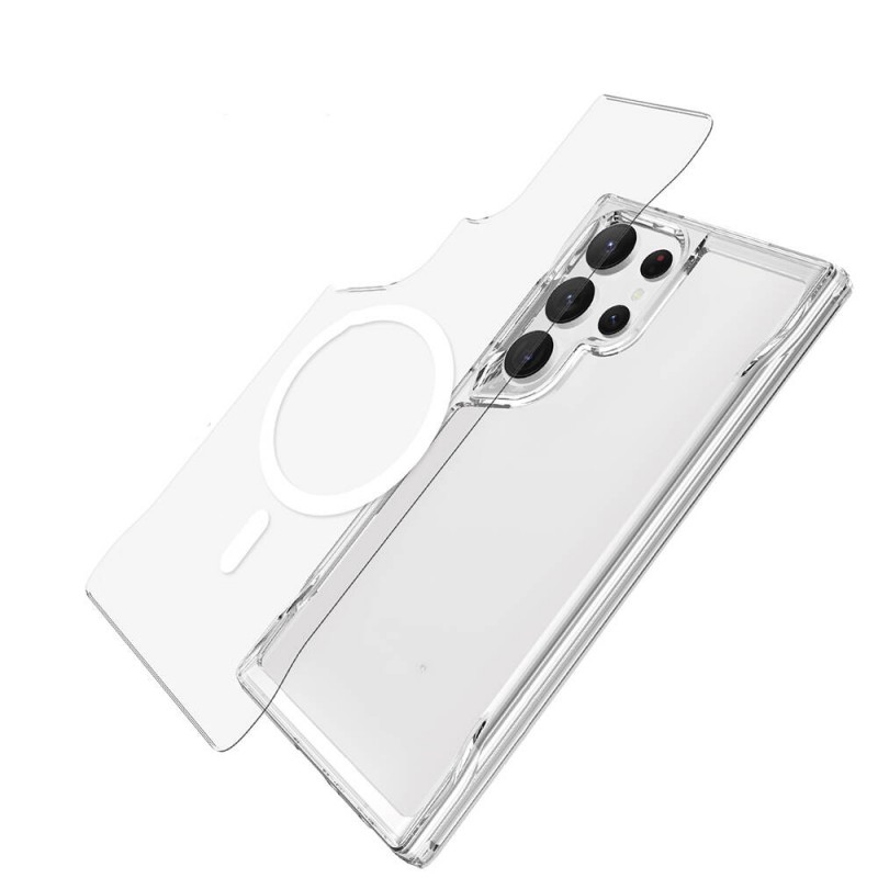 Bal-z Galaxy S24 Ultra Kılıf  M-safe Şarj Özellikli T-Max M-safe Kapak