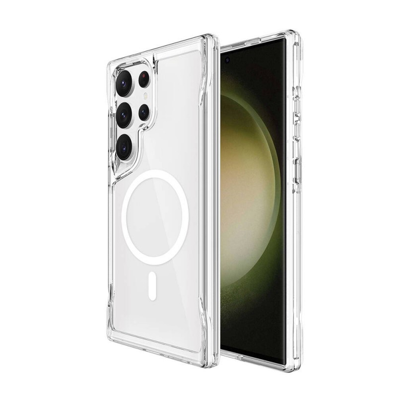 Bal-z Galaxy S24 Ultra Kılıf  M-safe Şarj Özellikli T-Max M-safe Kapak