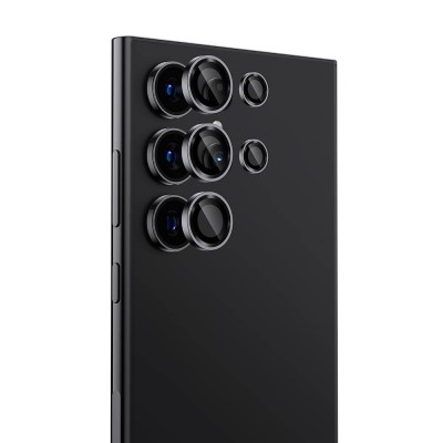 Bal-z Galaxy S24 Ultra Oleofobik ​Anti-Reflective Benks Glass Warrior Safir Kamera Lens Koruyucu