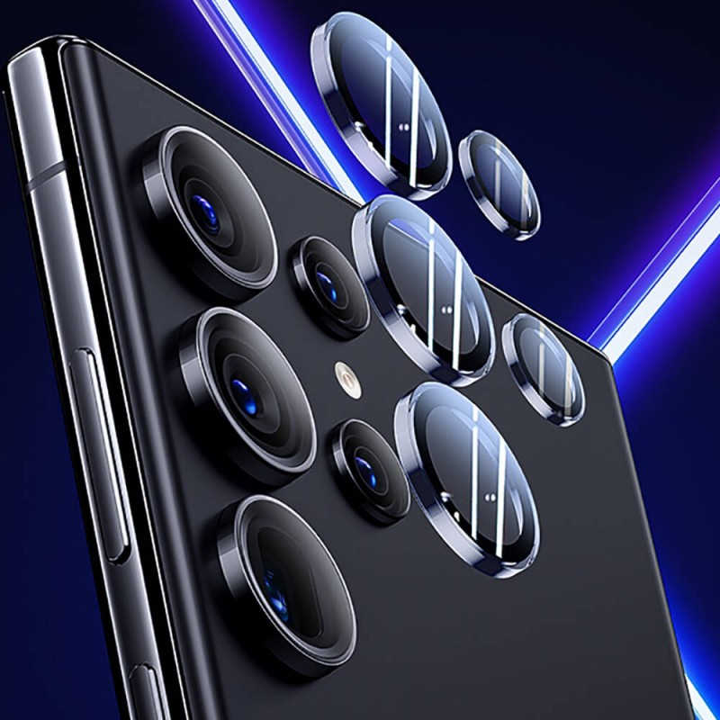 Bal-z Galaxy S24 Ultra Oleofobik ​Anti-Reflective Benks Glass Warrior Safir Kamera Lens Koruyucu