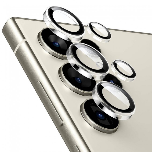 Galaxy S24 Ultra Wiwu LG-008 Lens Guard Darbelere Karşı Dayanıklı Kamera Lens Koruyucu Galaxy S24 Ultra Wiwu LG-008 Lens Guard Darbelere Karşı Dayanıklı Kamera Lens Koruyucu