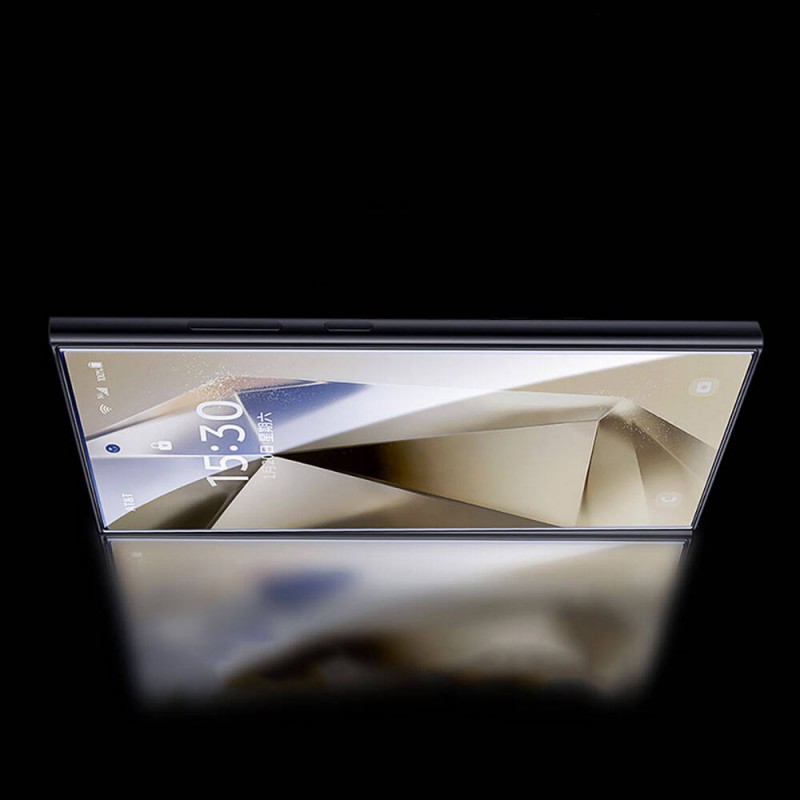 Bal-z Galaxy S24 Ultra Wiwu Wi-GT012 iVista Darbeye Karşı Dayanıklı HD Temperli Cam Ekran Koruyucu