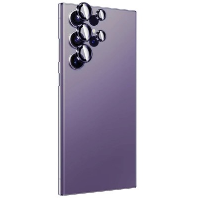 Bal-z Galaxy S24 Ultra  Titanium Premium Temperli Kamera Lens Koruyucu