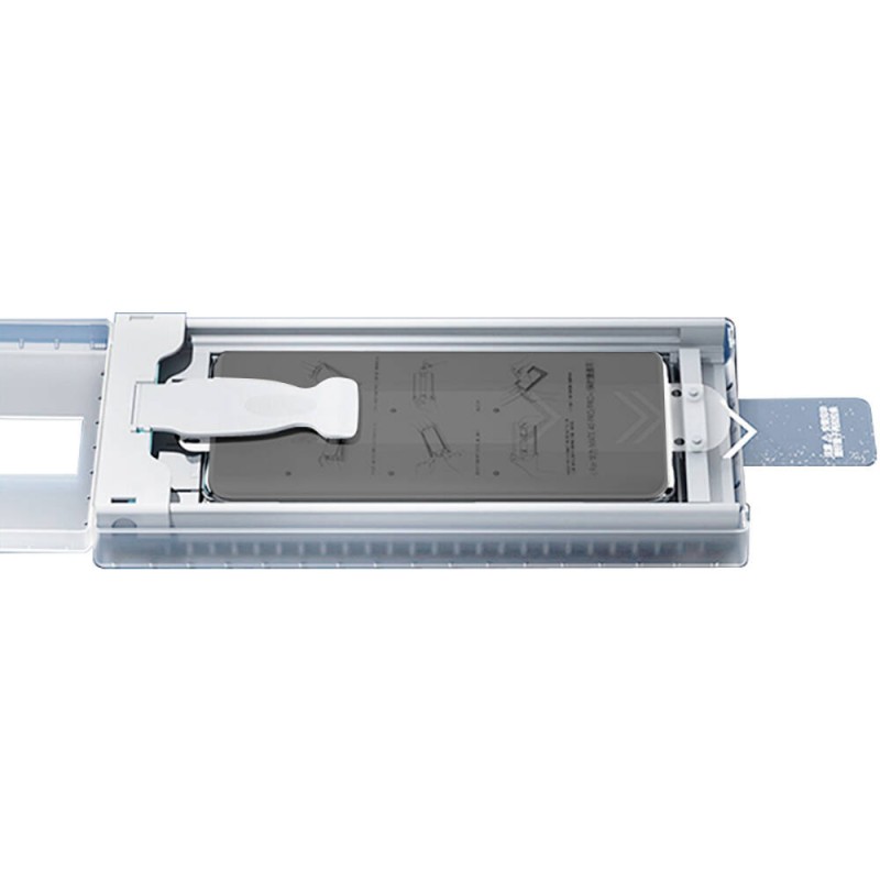 Bal-z Galaxy S24 Ultra  Uygulama Aparatlı 6in1 Easy Body Privacy Ekran Koruyucu