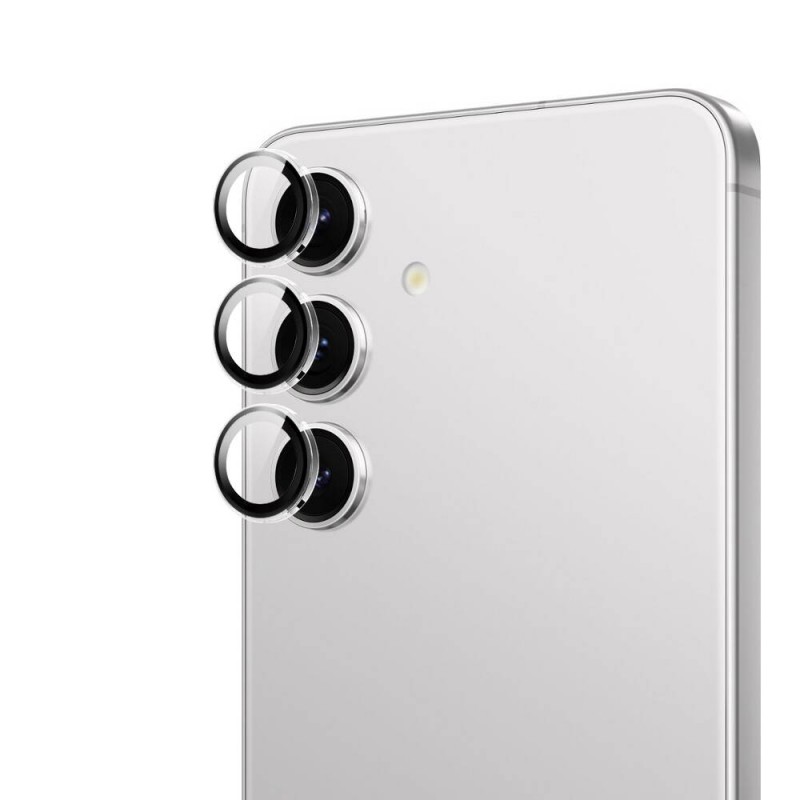 Bal-z Galaxy S24 Wiwu LG-008 Lens Guard Darbelere Karşı Dayanıklı Kamera Lens Koruyucu