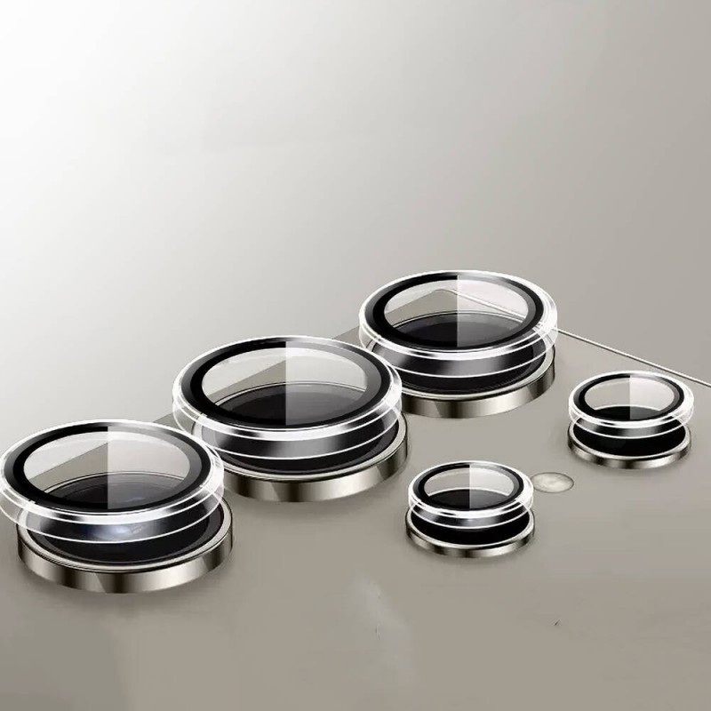 Bal-z Galaxy S24 Wiwu LG-008 Lens Guard Darbelere Karşı Dayanıklı Kamera Lens Koruyucu