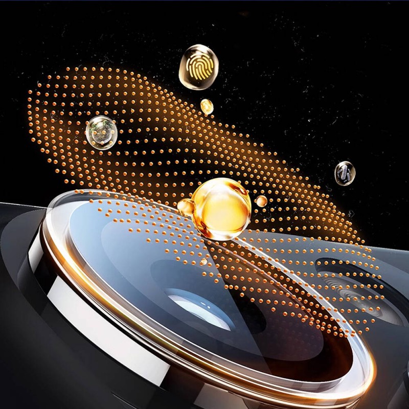 Bal-z Galaxy S24 Wiwu LG-008 Lens Guard Darbelere Karşı Dayanıklı Kamera Lens Koruyucu