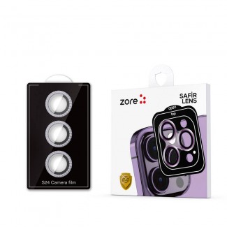 Galaxy S24 Zore Diamond Kamera Lens Koruyucu Cam Filmi Galaxy S24 Zore Diamond Kamera Lens Koruyucu Cam Filmi