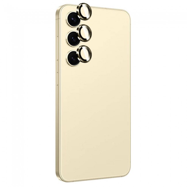 Galaxy S24 Zore Titanium Premium Temperli Kamera Lens Koruyucu Galaxy S24 Zore Titanium Premium Temperli Kamera Lens Koruyucu