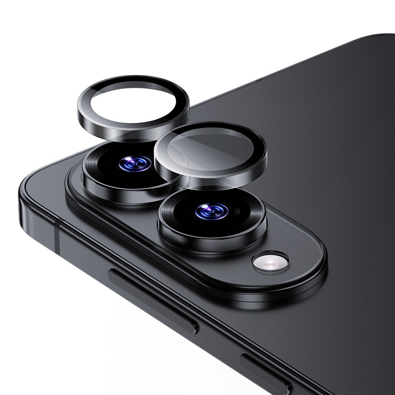 Bal-z Galaxy S25 Edge Benks Glass Warrior Kolay Uygulama Aparatlı Kamera Lens Koruyucu