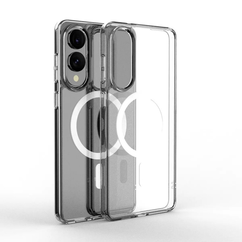 Bal-z Galaxy S25 Edge Kılıf Kamera Korumalı M-safe Sert PC Zore Porto Kapak