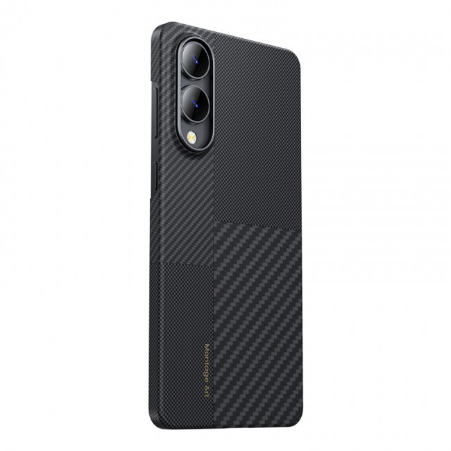 Galaxy S25 Edge Kılıf M-safe Şarj Özellikli Karbon Fiber Benks Montage ArmorAir Kevlar Kapak Galaxy S25 Edge Kılıf M-safe Şarj Özellikli Karbon Fiber Benks Montage ArmorAir Kevlar Kapak