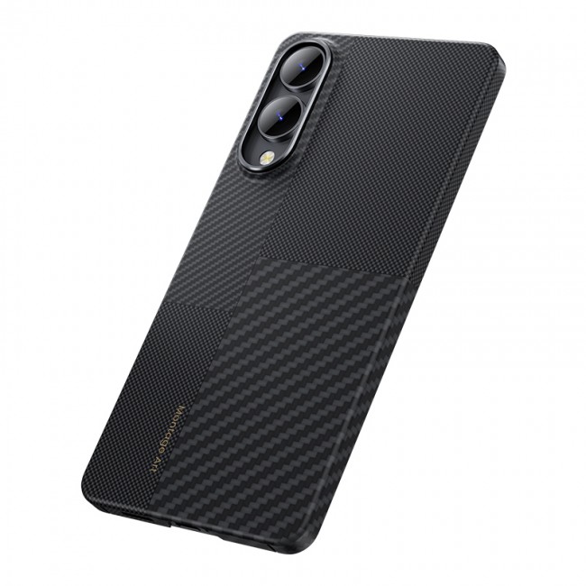 Galaxy S25 Edge Kılıf M-safe Şarj Özellikli Karbon Fiber Benks Montage ArmorAir Kevlar Kapak Galaxy S25 Edge Kılıf M-safe Şarj Özellikli Karbon Fiber Benks Montage ArmorAir Kevlar Kapak