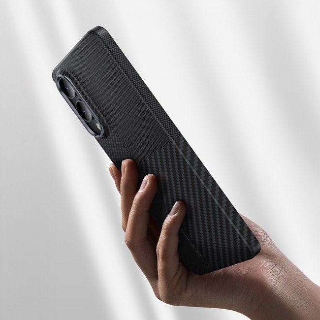 Galaxy S25 Edge Kılıf M-safe Şarj Özellikli Karbon Fiber Benks Montage ArmorAir Kevlar Kapak Galaxy S25 Edge Kılıf M-safe Şarj Özellikli Karbon Fiber Benks Montage ArmorAir Kevlar Kapak