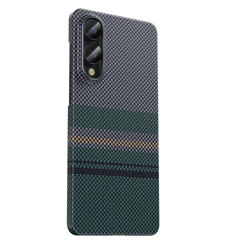 Bal-z Galaxy S25 Edge Kılıf M-safe Şarj Özellikli Karbon Fiber Tasarımlı Benks Aurora ArmorAir Kevlar Kapak