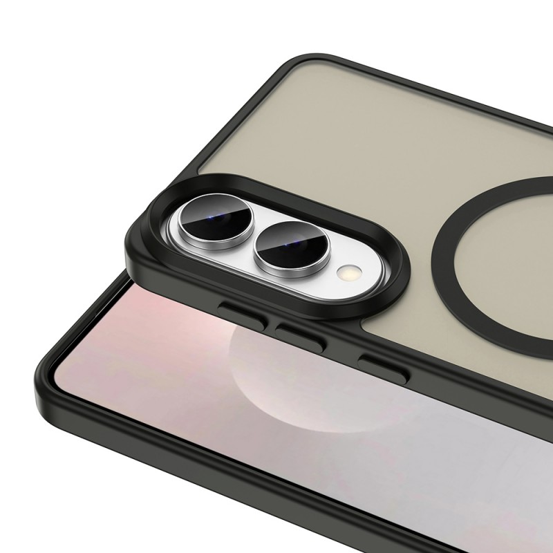 Bal-z Galaxy S25 Edge Kılıf M-safe Şarj Özellikli Mat Arka Yüzey Zore Sio Kapak