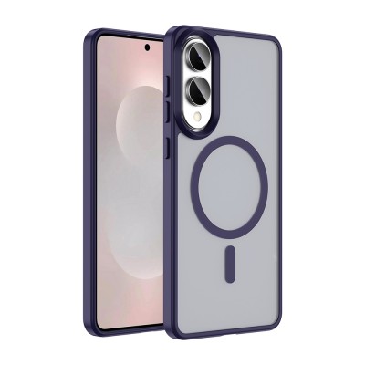 Bal-z Galaxy S25 Edge Kılıf M-safe Şarj Özellikli Mat Arka Yüzey Zore Sio Kapak