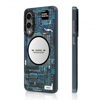 Galaxy S25 Edge Kılıf M-safe Şarj Özellikli Youngkit Technology Serisi Kapak Galaxy S25 Edge Kılıf M-safe Şarj Özellikli Youngkit Technology Serisi Kapak