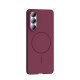 Galaxy S25 Edge Kılıf M-safe Şarj Özellikli Zore Ruby Sert Kapak Galaxy S25 Edge Kılıf M-safe Şarj Özellikli Zore Ruby Sert Kapak