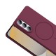 Galaxy S25 Edge Kılıf M-safe Şarj Özellikli Zore Ruby Sert Kapak Galaxy S25 Edge Kılıf M-safe Şarj Özellikli Zore Ruby Sert Kapak