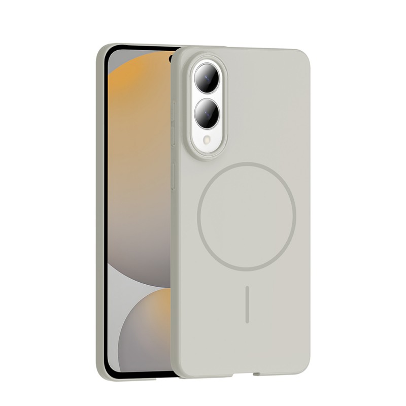 Bal-z Galaxy S25 Edge Kılıf M-safe Şarj Özellikli Zore Ruby Sert Kapak