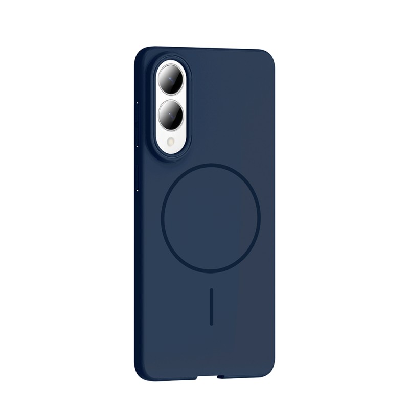 Bal-z Galaxy S25 Edge Kılıf M-safe Şarj Özellikli Zore Ruby Sert Kapak