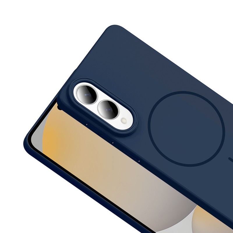 Bal-z Galaxy S25 Edge Kılıf M-safe Şarj Özellikli Zore Ruby Sert Kapak