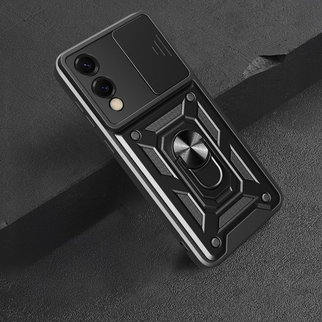 Galaxy S25 Edge Kılıf Magnetik Standlı Kamera Korumalı Zore Sürgülü Vega Kapak Galaxy S25 Edge Kılıf Magnetik Standlı Kamera Korumalı Zore Sürgülü Vega Kapak