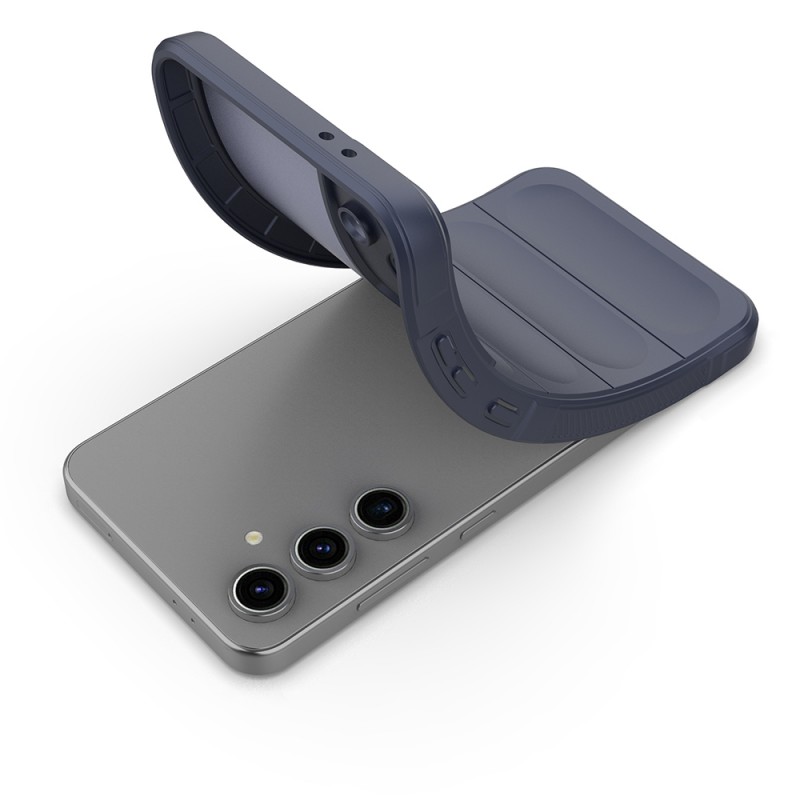 Bal-z Galaxy S25 FE Kılıf Esnek TPU Oyuklu Arka Yüzey Tasarımlı  Etnik Silikon Kapak