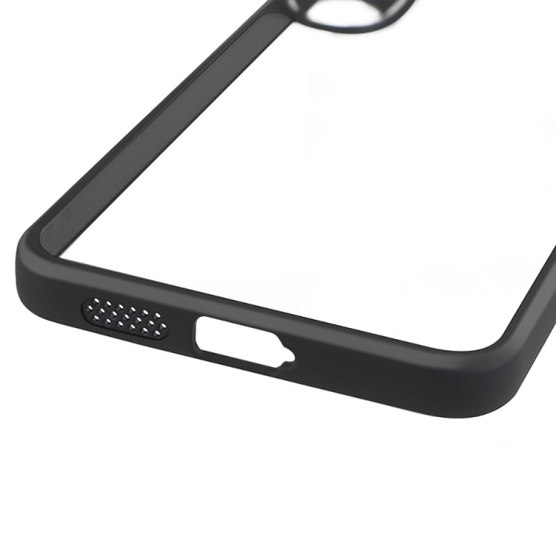 Bal-z Galaxy S25 FE Kılıf Kamera Korumalı Şeffaf Arka Yüzey  New Roll Kapak