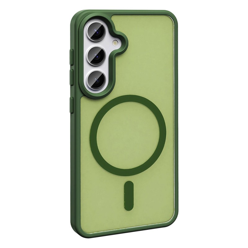 Bal-z Galaxy S25 FE Kılıf M-safe Şarj Özellikli Mat Arka Yüzey  Sio Kapak