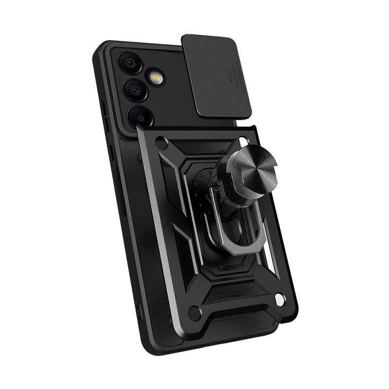 Bal-z Galaxy S25 FE Kılıf Magnetik Standlı Kamera Korumalı  Sürgülü Vega Kapak