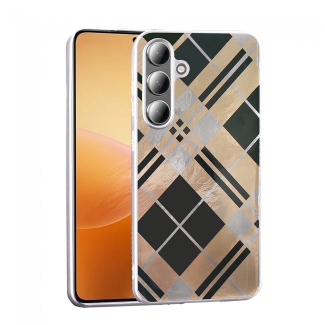 Galaxy S25 Kılıf Desenli Zore Mep Kapak