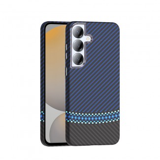 Galaxy S25 Kılıf M-safe Şarj Özellikli Karbon Fiber Görünümlü Zore Gros Kapak Galaxy S25 Kılıf M-safe Şarj Özellikli Karbon Fiber Görünümlü Zore Gros Kapak