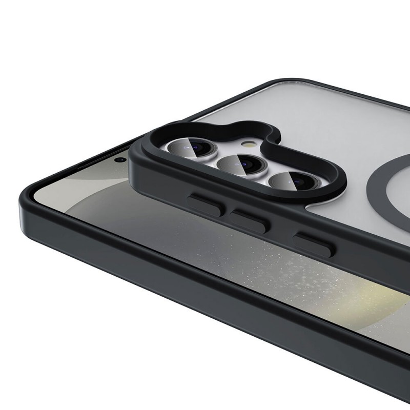 Bal-z Galaxy S25 Kılıf M-safe Şarj Özellikli Mat Arka Yüzey Zore Sio Kapak