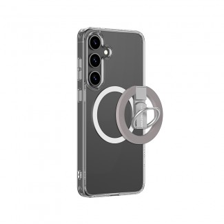 Galaxy S25 Kılıf M-safe Şarj Özellikli Yüzük Standlı Amazingthing Minimal Grip Serisi Kapak Galaxy S25 Kılıf M-safe Şarj Özellikli Yüzük Standlı Amazingthing Minimal Grip Serisi Kapak