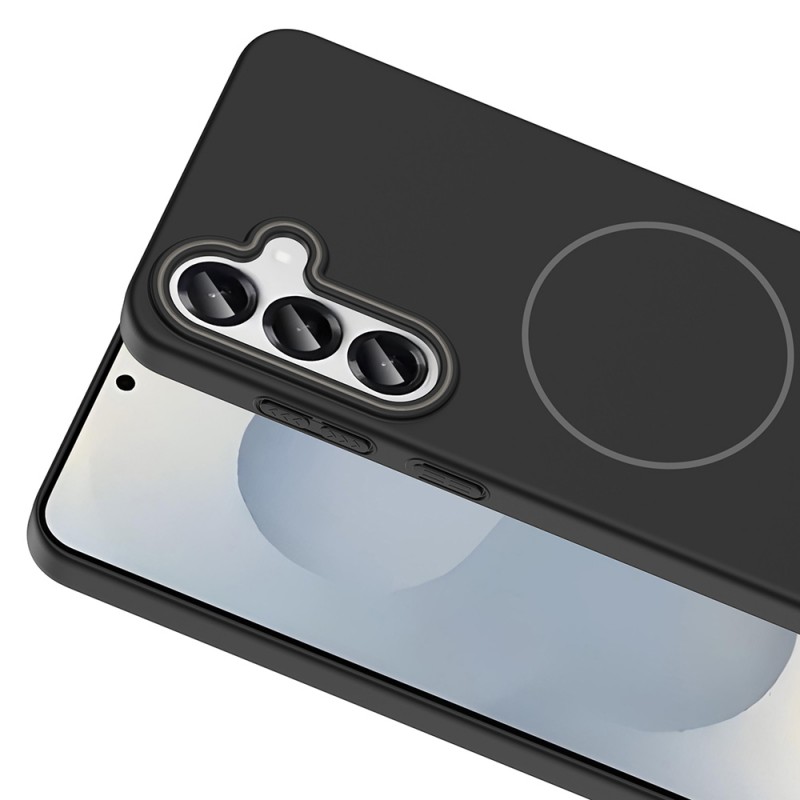 Bal-z Galaxy S25 Kılıf M-safe Şarj Özellikli Zore Ruby Sert Kapak