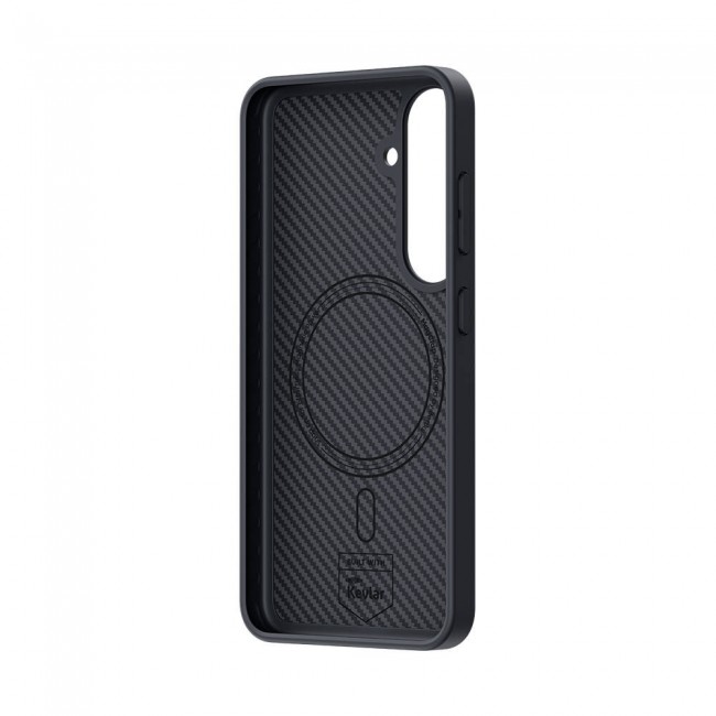 Galaxy S25 Plus Kılıf Karbon Fiber M-safe Şarj Özellikli Benks Hybrid ArmorPro 600D Kevlar Kapak Galaxy S25 Plus Kılıf Karbon Fiber M-safe Şarj Özellikli Benks Hybrid ArmorPro 600D Kevlar Kapak