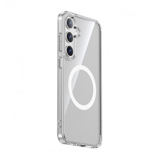 Galaxy S25 Plus Kılıf M-safe Şarj Özellikli Airbagli Şeffaf Benks LucentPro Serisi Kapak Galaxy S25 Plus Kılıf M-safe Şarj Özellikli Airbagli Şeffaf Benks LucentPro Serisi Kapak