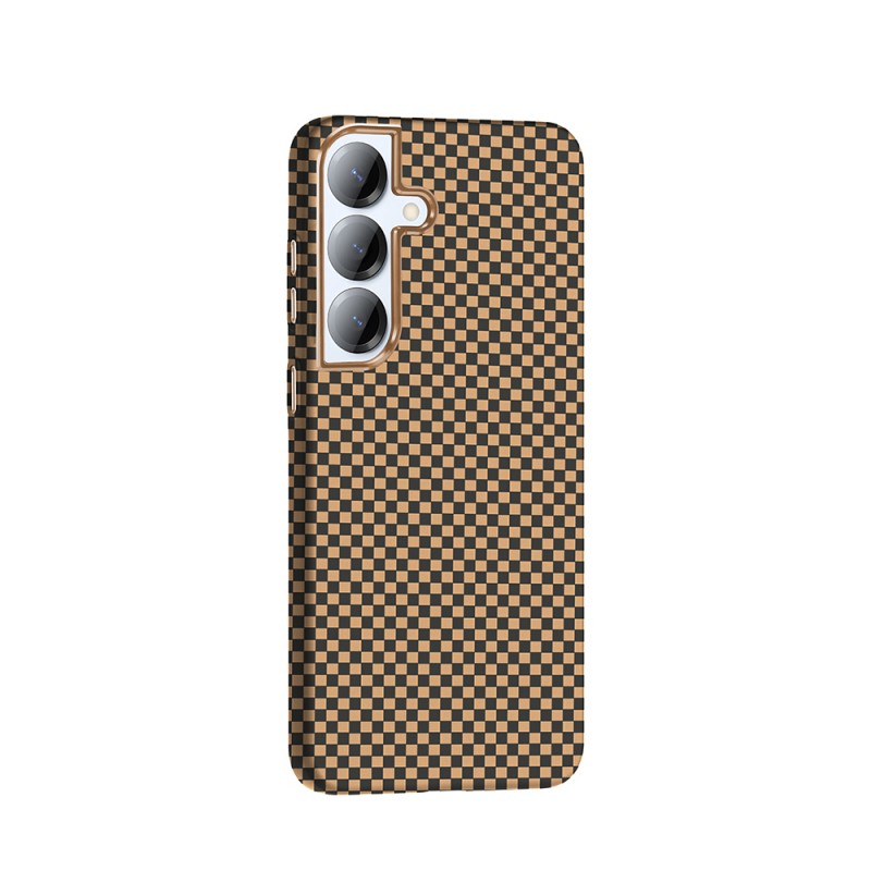 Bal-z Galaxy S25 Plus Kılıf M-safe Şarj Özellikli Karbon Fiber Görünümlü Zore Gros Kapak