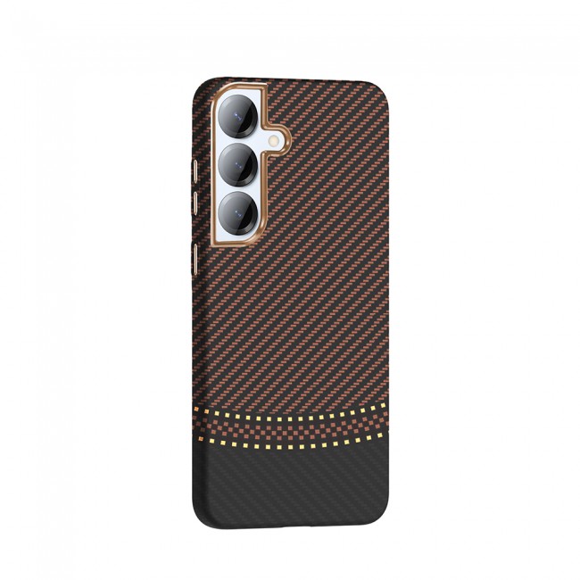 Galaxy S25 Plus Kılıf M-safe Şarj Özellikli Karbon Fiber Görünümlü Zore Gros Kapak Galaxy S25 Plus Kılıf M-safe Şarj Özellikli Karbon Fiber Görünümlü Zore Gros Kapak